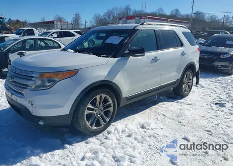 2013 Ford Explorer Xlt from USA, damaged, VIN 1FM5K8D84DGC06333